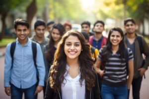 Students receiving local career guidance in Pitampura for academic and career planning