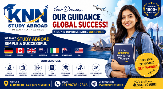 Best Study Abroad Consultants in Connaught Place (CP), New Delhi